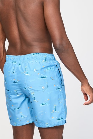 Short de bain - Bleu clair