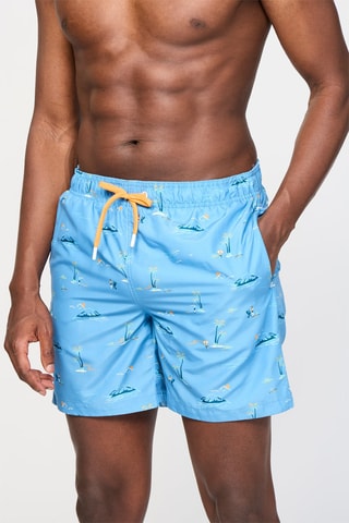Short de bain - Bleu clair