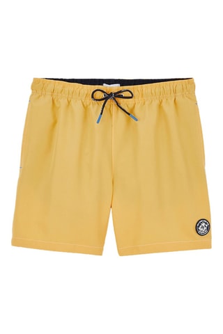 Short de bain - Jaune