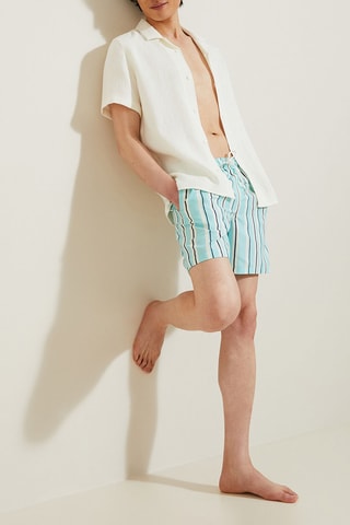 Short de bain - Bleu