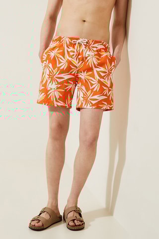 Short de bain - Orange