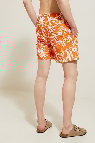 Short de bain - Orange