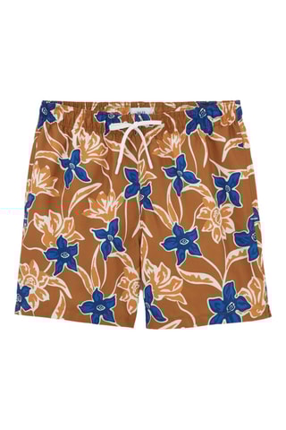 Short de bain - Marron