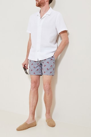 Short de bain - Bleu