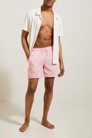 Short de bain - Rouge