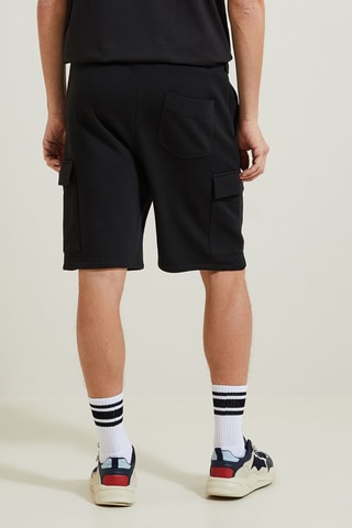 Short en molleton - Noir