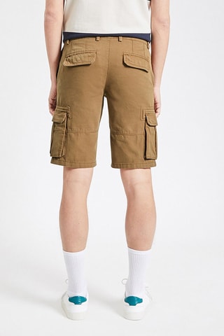 Bermuda cargo en coton biologique - Beige