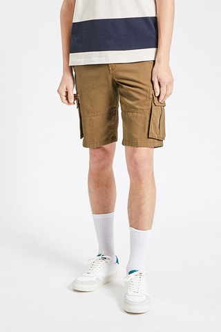 Bermuda cargo en coton biologique - Beige