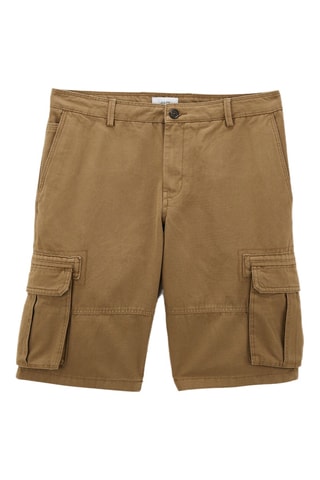 Bermuda cargo en coton biologique - Beige