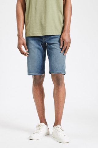 Bermuda en jean Bleu
