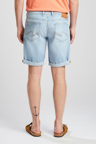 Bermuda en jean - Bleu
