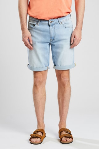 Bermuda en jean - Bleu