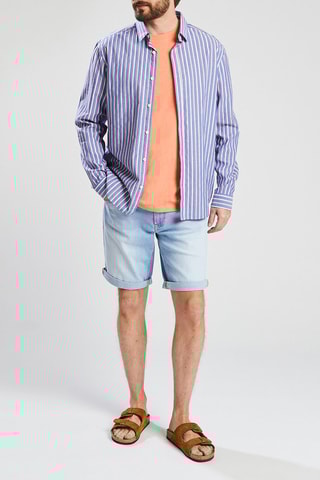 Bermuda en jean - Bleu