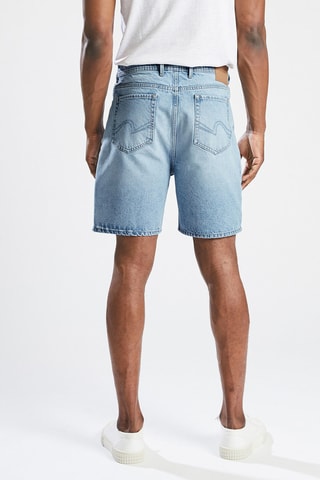 Bermuda en jean Bleu