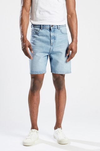 Bermuda en jean Bleu