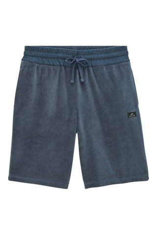 Bermuda en velours - Bleu marine