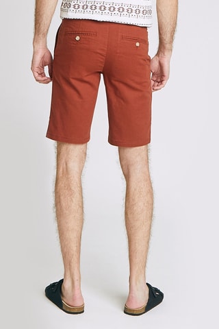 Bermuda en lin - Camel