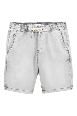 Bermuda en jean - Gris
