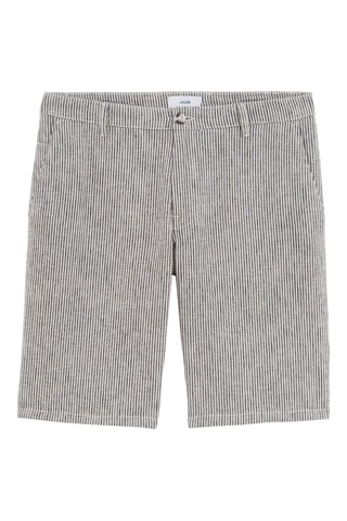 Bermuda en lin - Gris