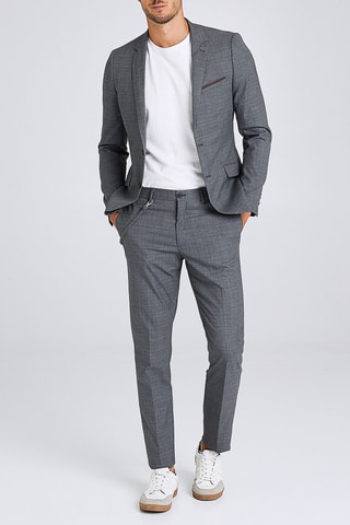 Pantalon de costume slim - Gris