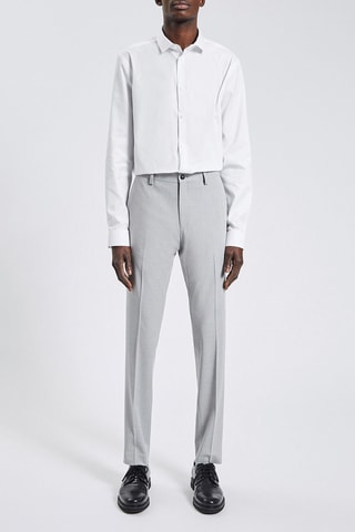 Pantalon de costume extra slim - Gris clair