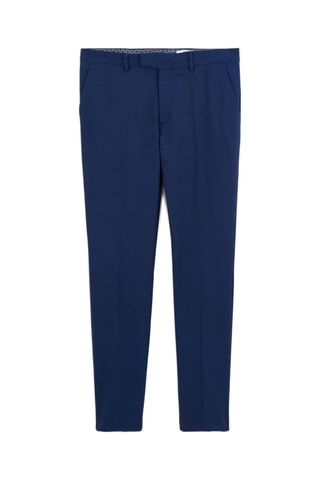 Pantalon de costume slim - Bleu