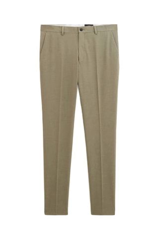 Pantalon de costume slim - Beige