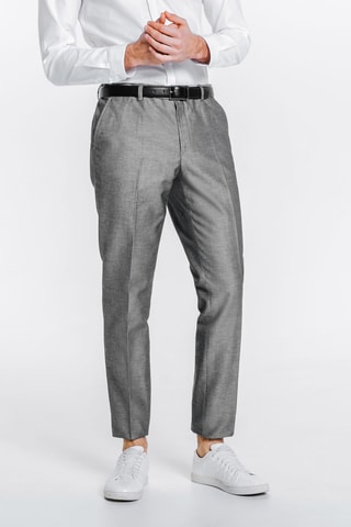 Pantalon de costume fitted - Gris