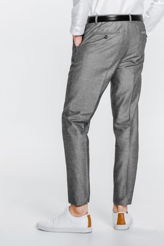 Pantalon de costume fitted - Gris