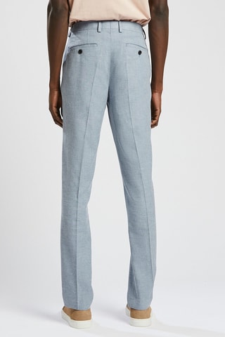 Pantalon de costume slim - Bleu