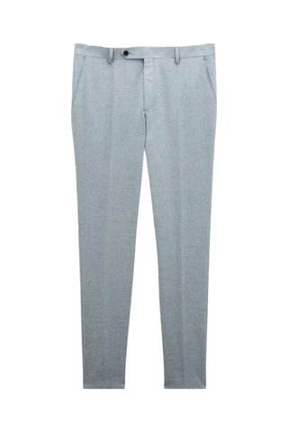Pantalon de costume slim - Bleu