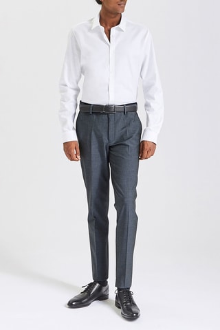 Pantalon de costume slim - Bleu