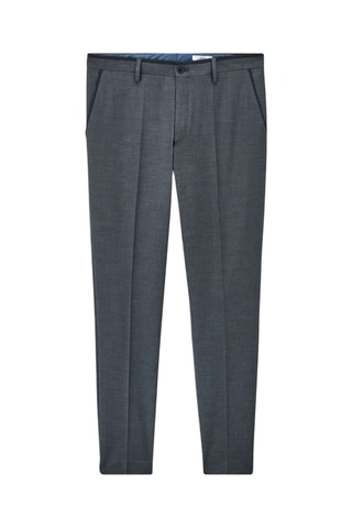 Pantalon de costume slim - Bleu