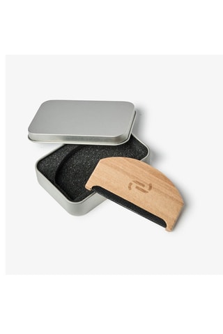 Peigne rase bouloche en bois