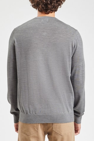 Pull en mérinos - Gris