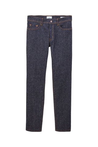 Jean droit - Bleu marine - Longueur 34
