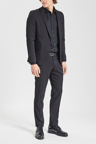 Chemise slim - Noir