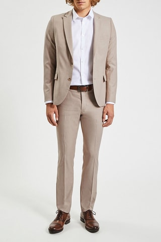 Pantalon slim - Beige