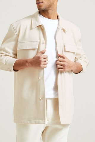 Surchemise regular - Blanc