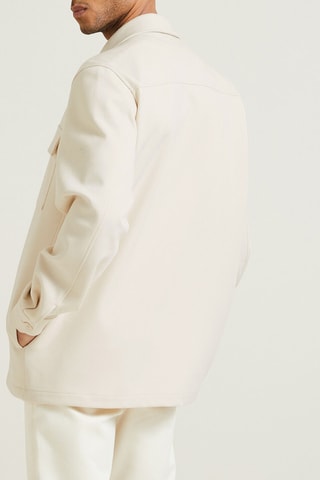 Surchemise regular - Blanc