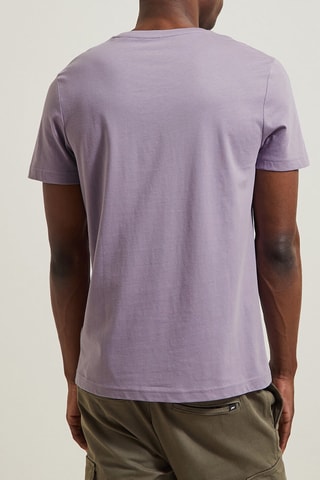 T-shirt en coton biologique - Lilas