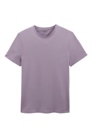 T-shirt en coton biologique - Lilas