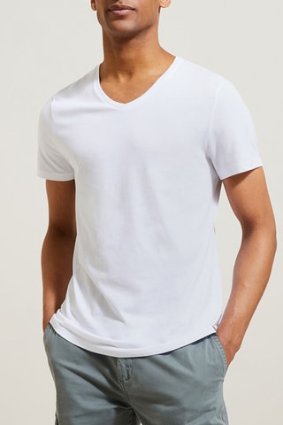 T-shirt en coton biologique - Blanc