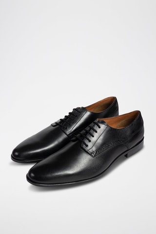 Derbys en cuir - Noir