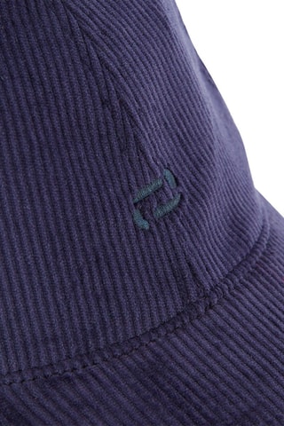 Casquette en velours - Bleu marine