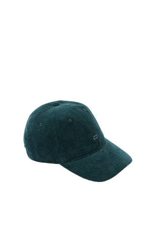 Casquette en velours - Vert émeraude