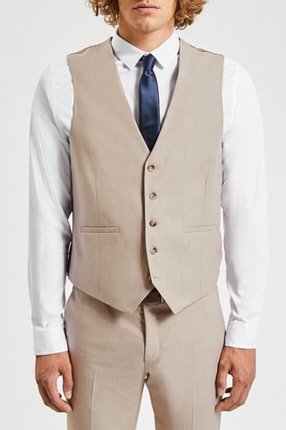 Gilet de costume - Beige
