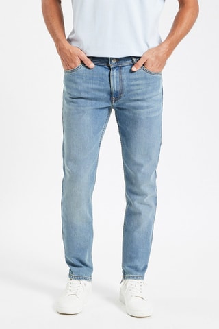 Jean slim - Bleu - Longueur 34