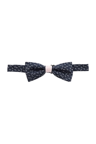 Nœud papillon en soie - Bleu marine