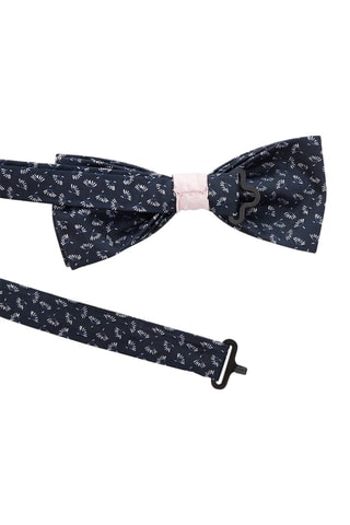 Nœud papillon en soie - Bleu marine